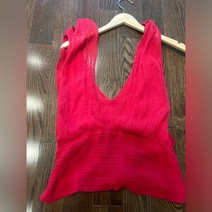 BCBGMAXAZRIA Red top - US 8